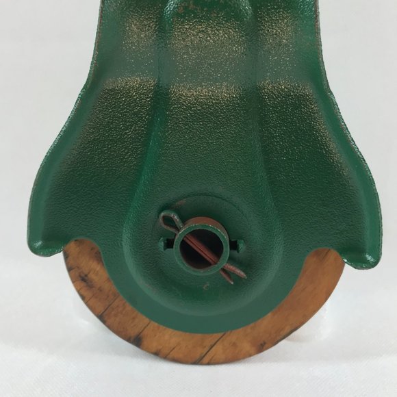 Antique Vintage Cast Iron & Wood Barn Pulley - Picture 6 of 8